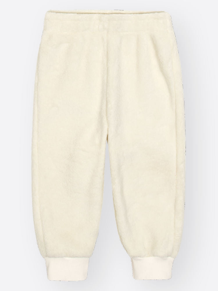 Conjunto Toque Macio em Pelo com Bordado Ursinho – Conjunto de Blusão e Calça Mundo Cinti