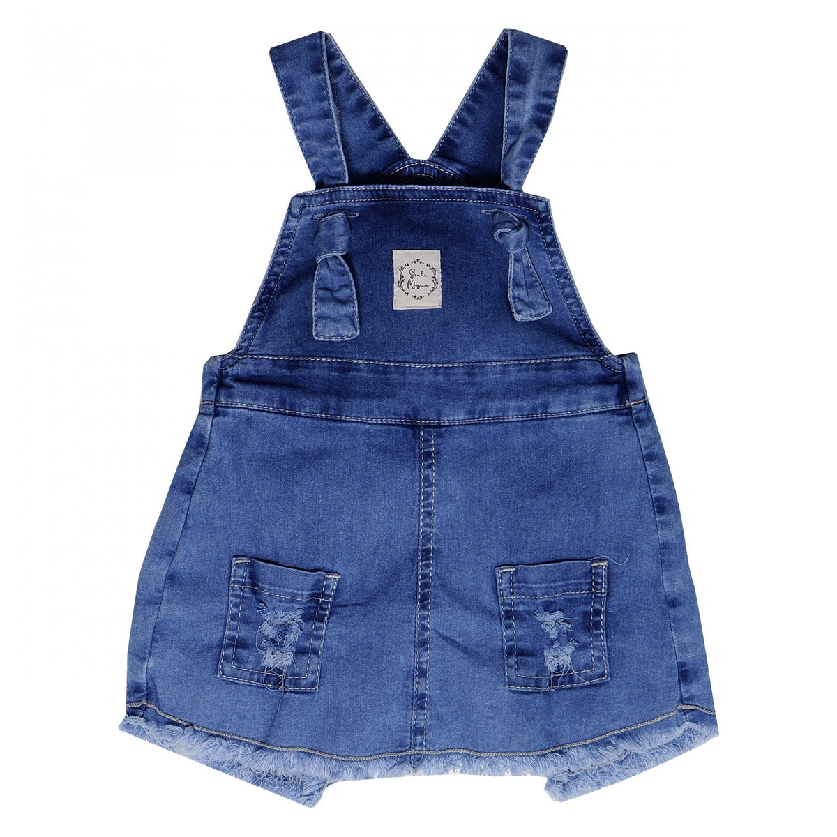 Jardineira Jeans Fashion