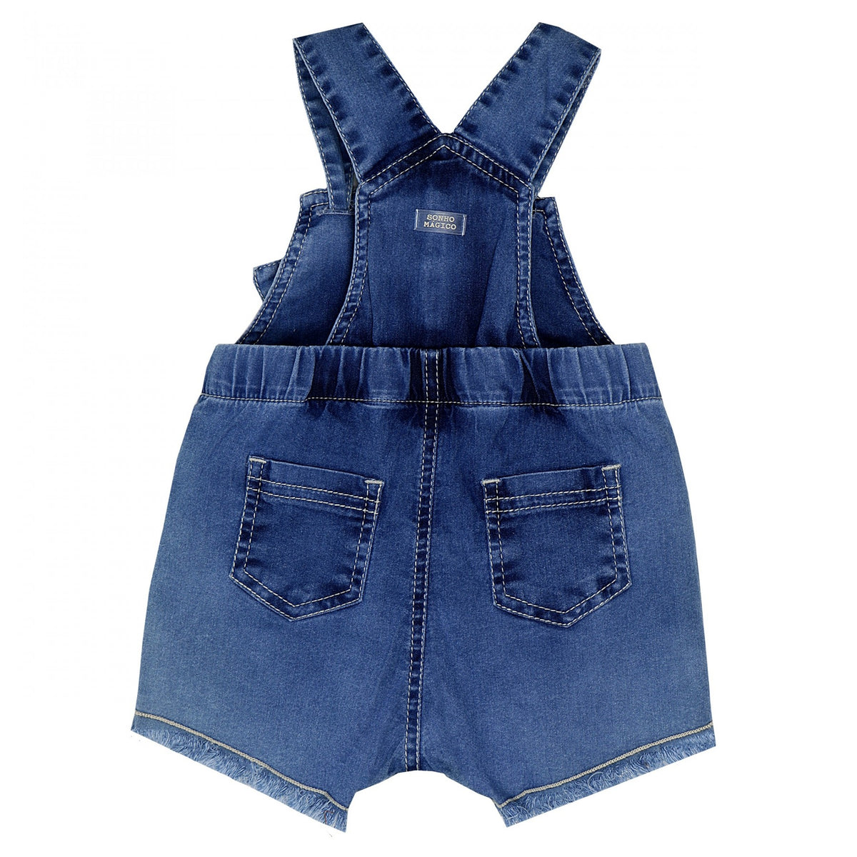 Jardineira Jeans Fashion