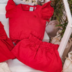 Conjunto Tecido Laço SM 2Pcs