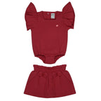 Conjunto Tecido Laço SM 2Pcs