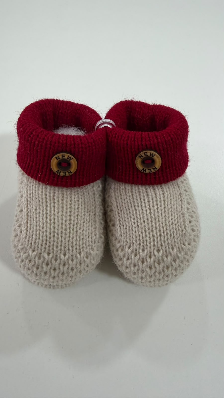 sapatinho de tricot