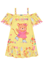 Vestido Infantil em Viscose Alecrim Kukiê