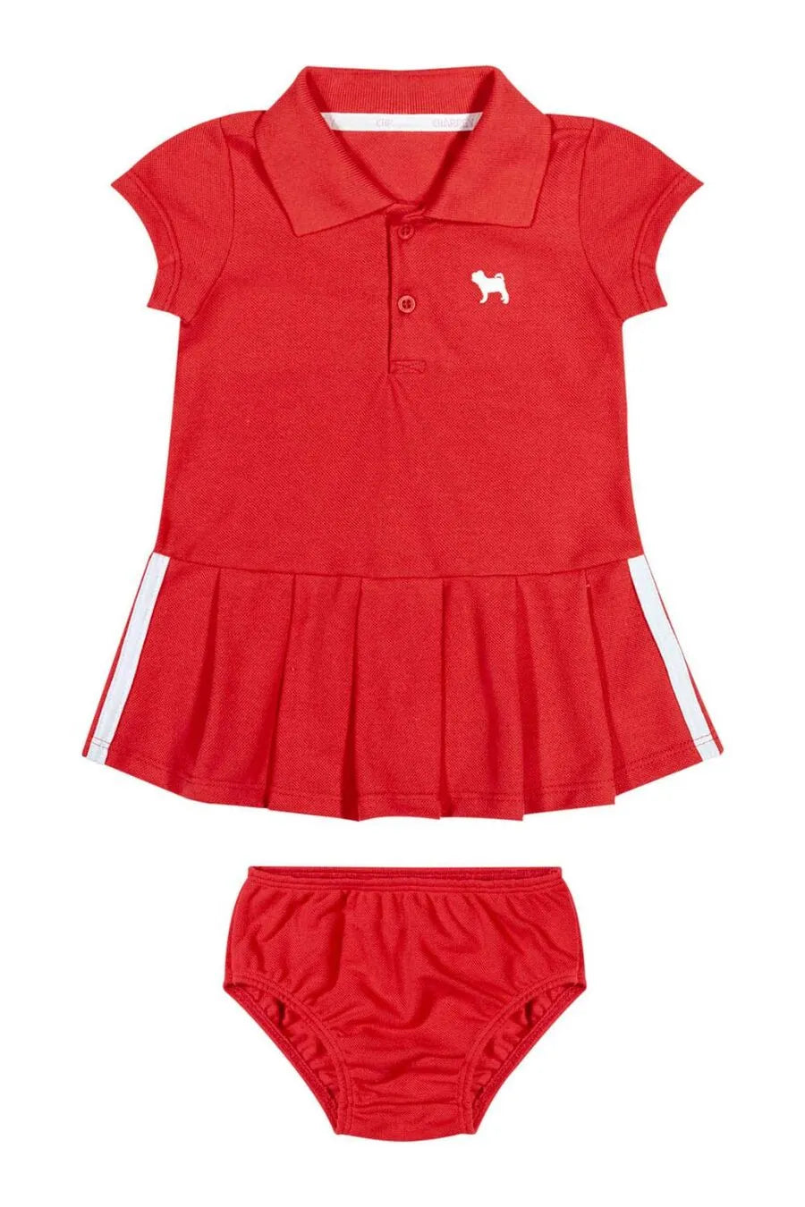 VESTIDO POLO PIQUET COM CALCINHA CHARPEY