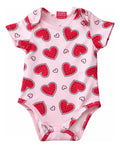 Body Bebê Kyly Estampado Menina