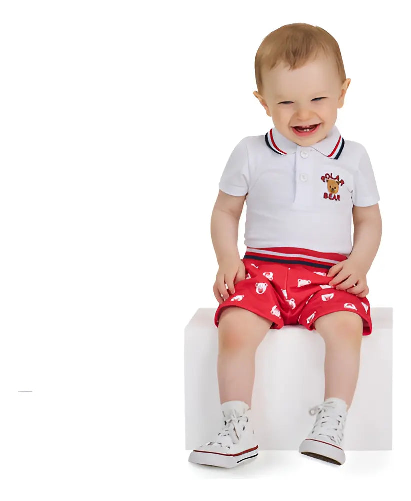 Conjunto Bebê Menino Ursinhos Kyly 1001765