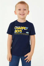 Camiseta Infantil Boys Marinho Charpey